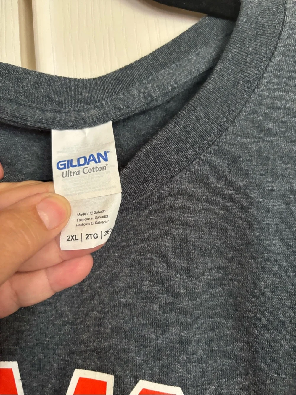 Gildan gray heathered crewneck short sleeve Clemson T shirt XXL - Picture 4 of 5
